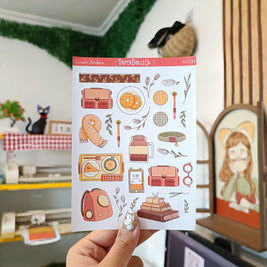 Autumn Purrfection | Accent Sticker | PaperDollzCo | ac034