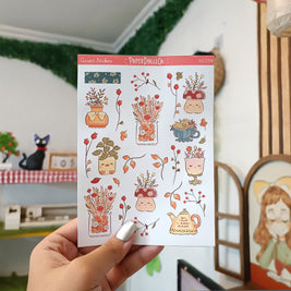 Cozy Harvest | Accent Sticker | PaperDollzCo | ac038