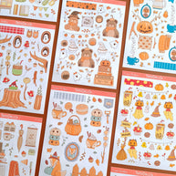 Fluffy Tails | Accent Sticker | PaperDollzCo | ac044