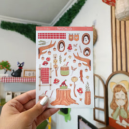 Fluffy Tails | Accent Sticker | PaperDollzCo | ac041