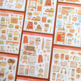 Fabulous Fall | Accent Sticker | PaperDollzCo | ac046