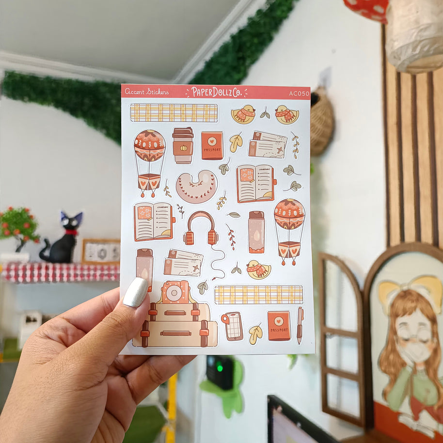 Fabulous Fall | Accent Sticker | PaperDollzCo | ac050