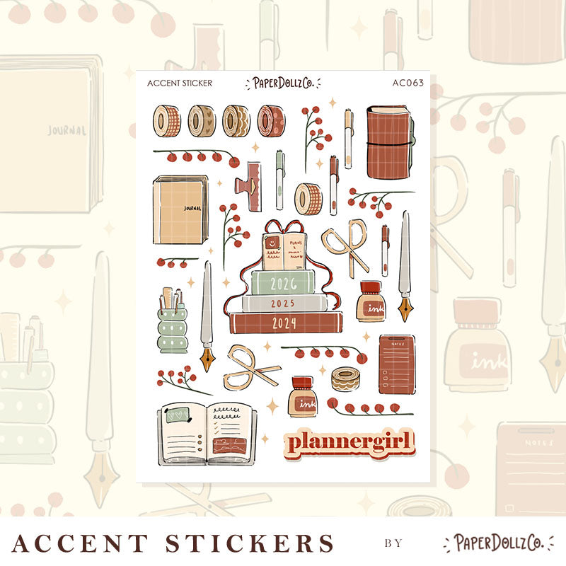 Unbox the Joy | Accent Sticker | PaperDollzCo | ac063