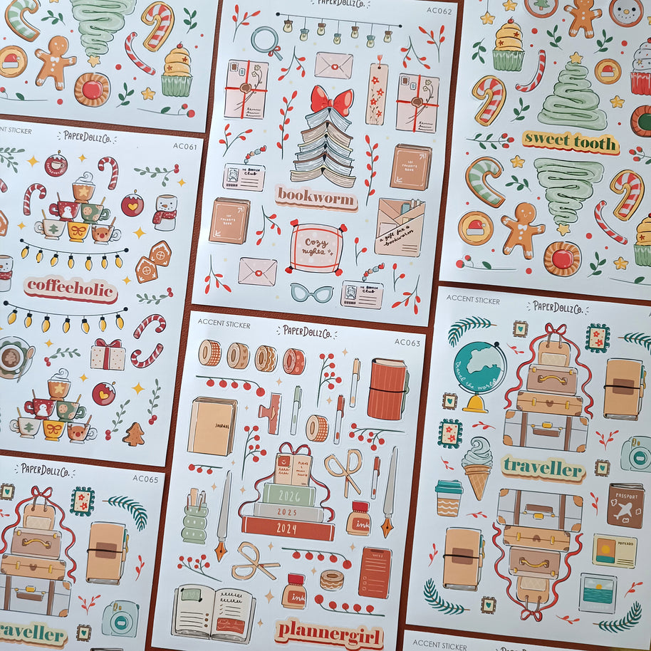 Unbox the Joy | Accent Sticker | PaperDollzCo | ac061