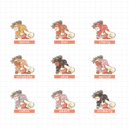 The Pretty Petal | PaperDollzCo | Sticker Book | CB044