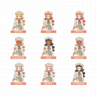 Shopping | Love Yourself | Just Dolls Stickers | J368