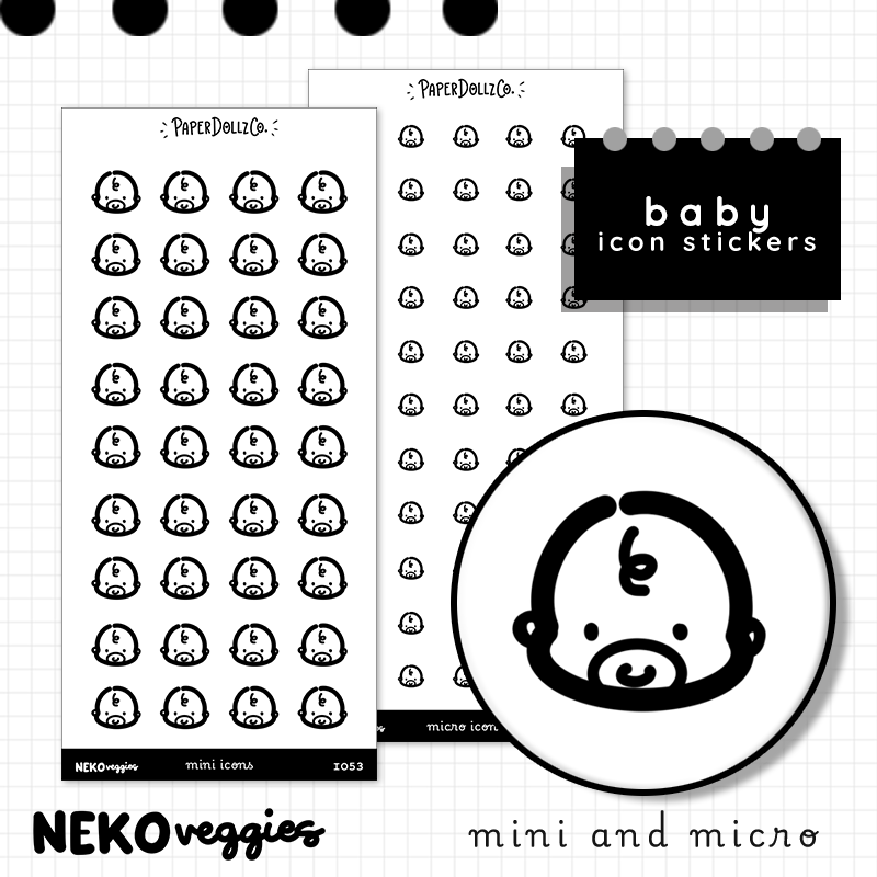 Baby | PaperDollzCo | Icon Sticker | i053