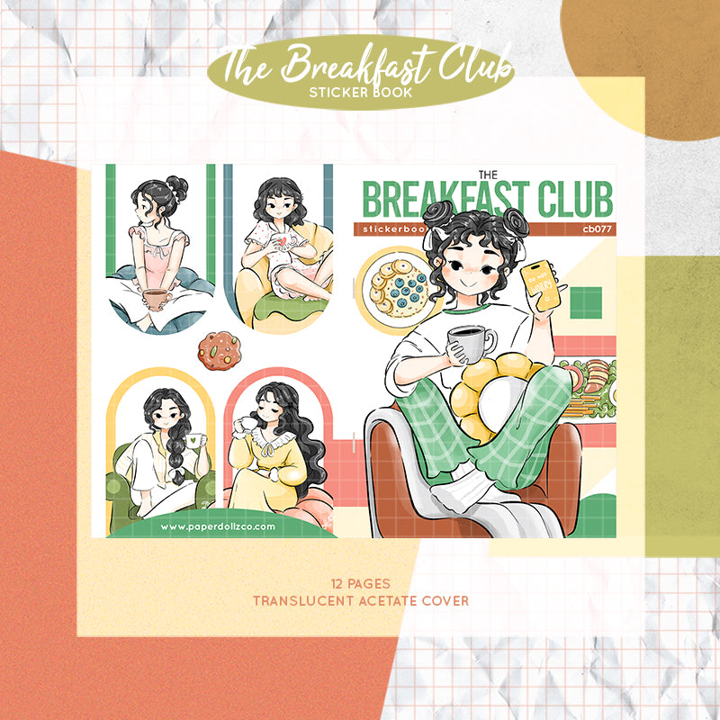 The Breakfast Club | PaperDollzCo | Sticker Book | CB077