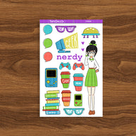 Nerdy | Collection Sticker | C006
