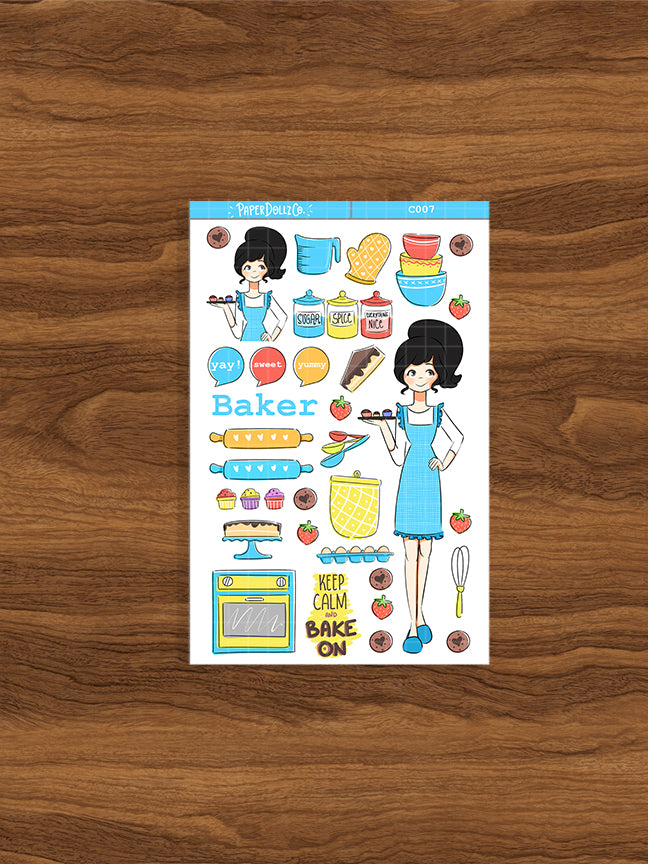 Baker | Collection Sticker | C007