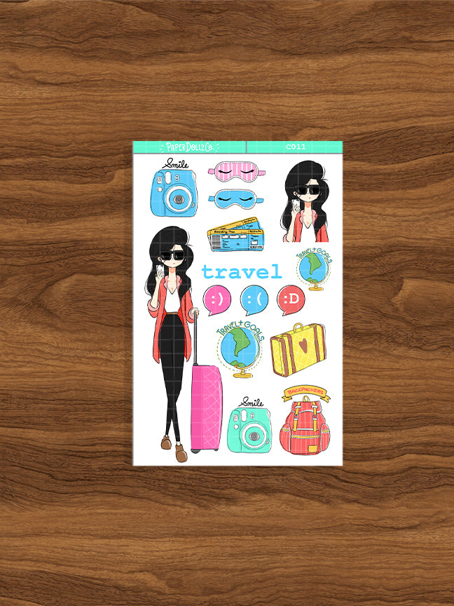 Travel | Collection Sticker | c011