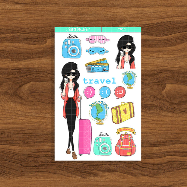 Travel | Collection Sticker | c011