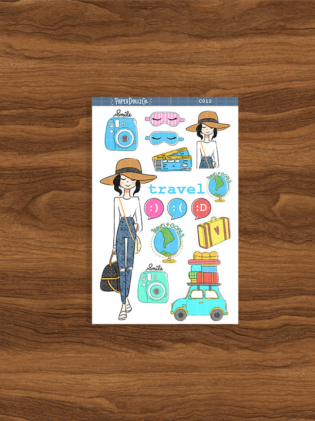 Travel | Collection Sticker | C012