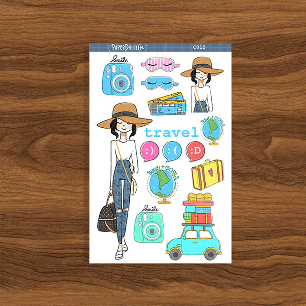 Travel | Collection Sticker | C012