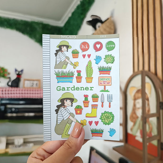 Gardening | Collection Sticker | C013