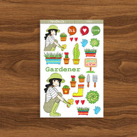 Gardening | Collection Sticker | C013