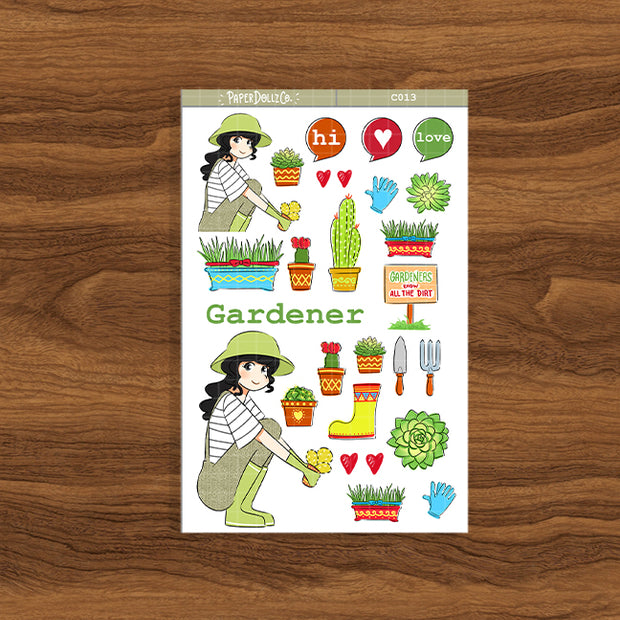 Gardening | Collection Sticker | C013