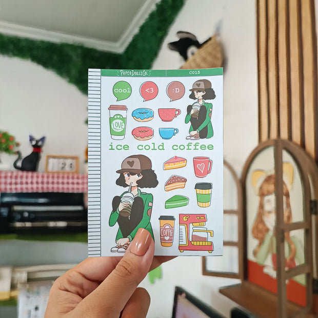 Ice Cold Coffee | Collection Sticker | C015