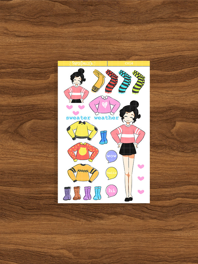 Sweater Weather | Collection Sticker | C016