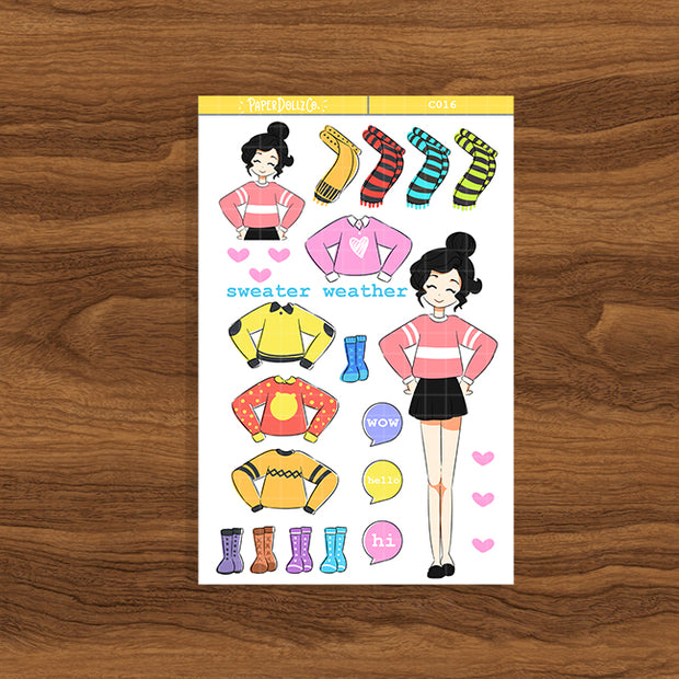 Sweater Weather | Collection Sticker | C016