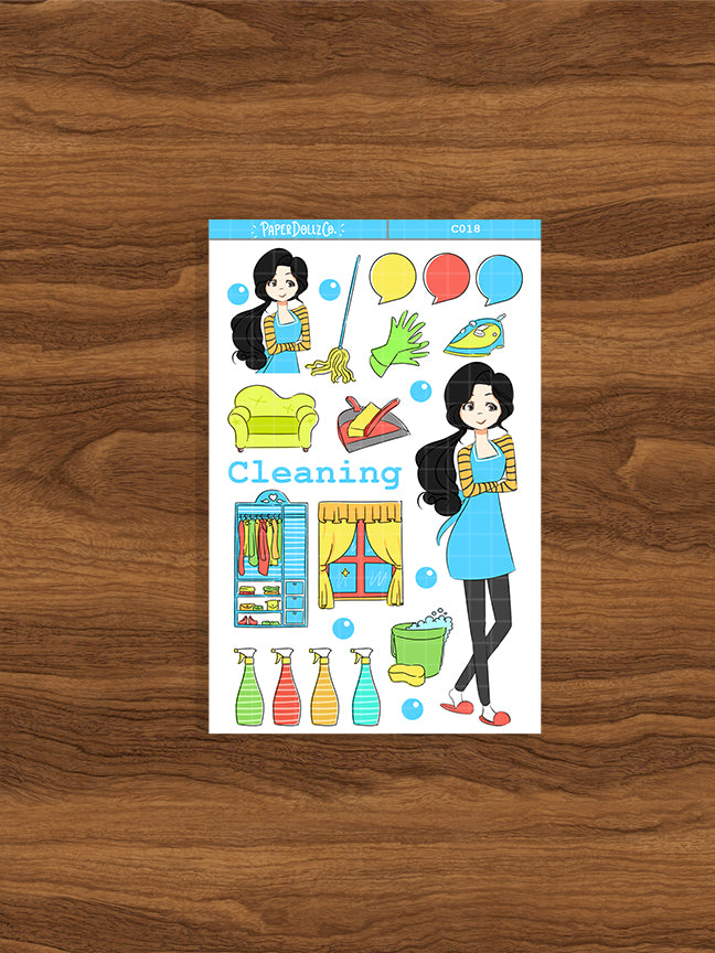 Cleaning | Collection Sticker | C018