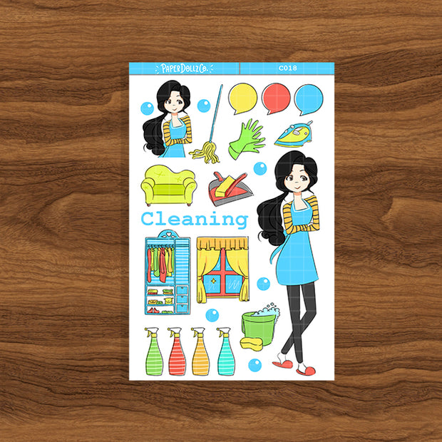 Cleaning | Collection Sticker | C018