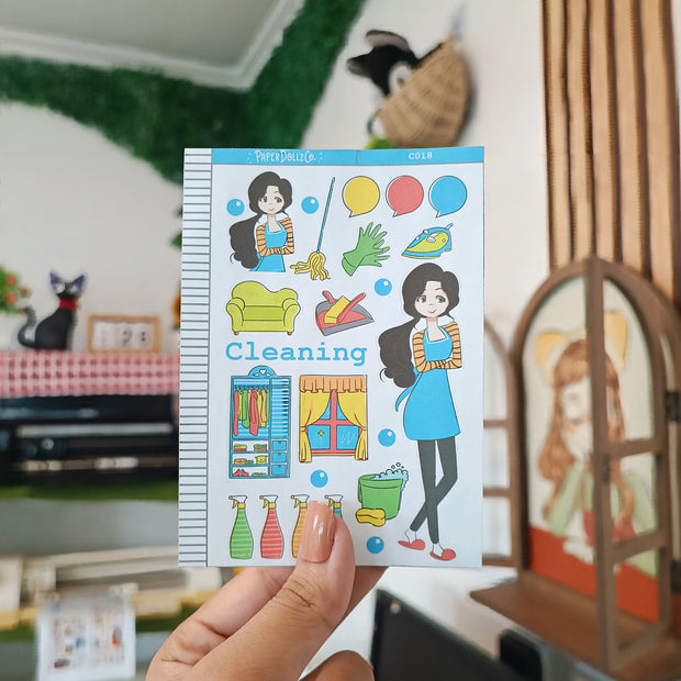 Cleaning | Collection Sticker | C018