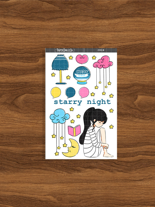 Starry Night | Collection Sticker | C019
