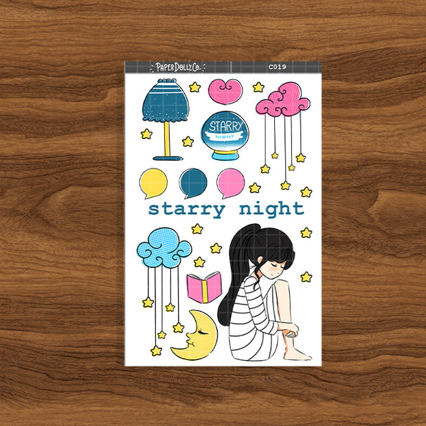 Starry Night | Collection Sticker | C019