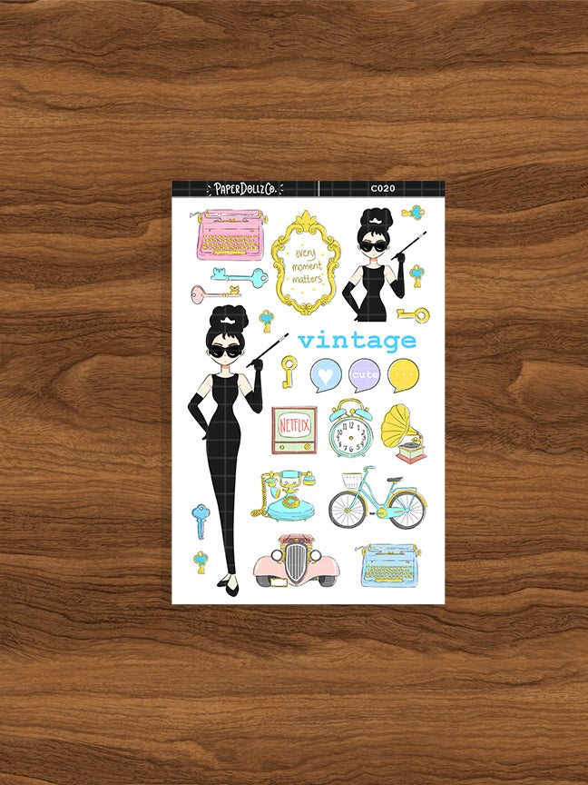 Vintage | Collection Sticker | C020
