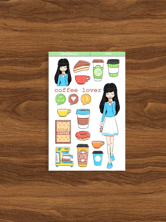 Coffee Lover | Collection Sticker | C022