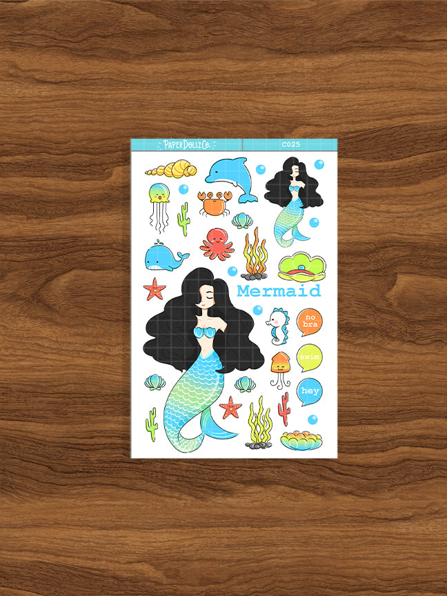Mermaid | Collection Sticker | C025