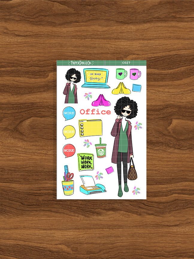 Office | Collection Sticker | C027
