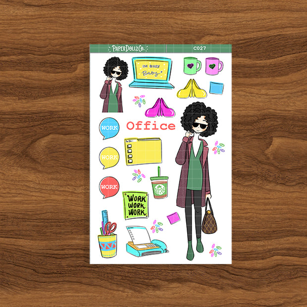 Office | Collection Sticker | C027