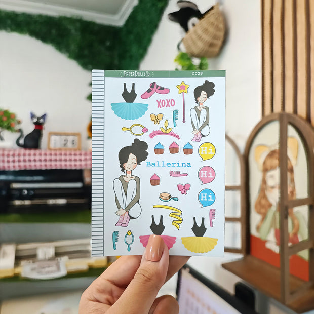Ballerina | Collection Sticker | C028