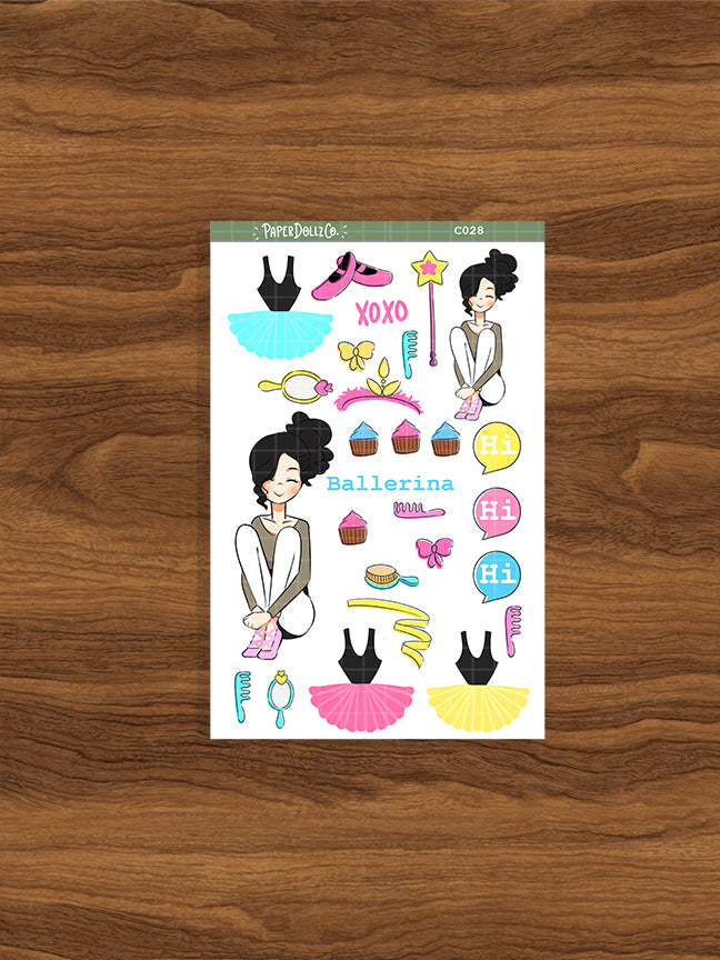 Ballerina | Collection Sticker | C028