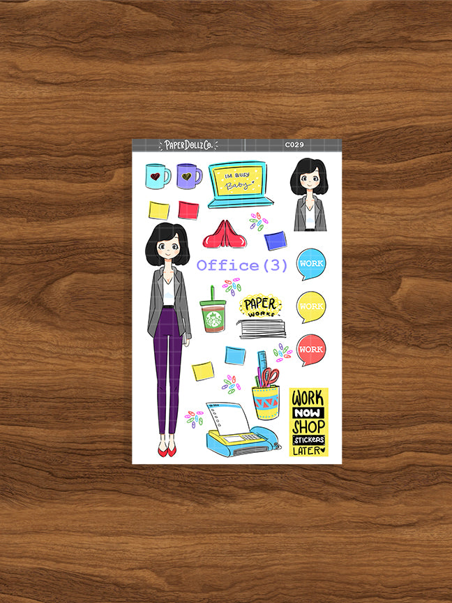 Office | Collection Sticker | C029