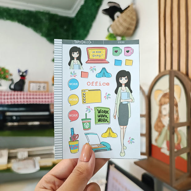 Office | Collection Sticker | C030
