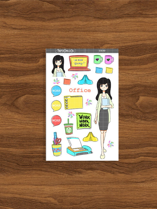 Office | Collection Sticker | C030