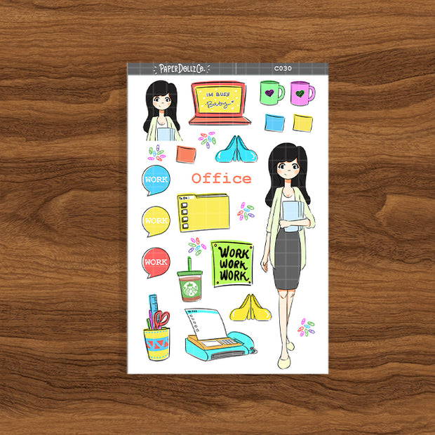 Office | Collection Sticker | C030