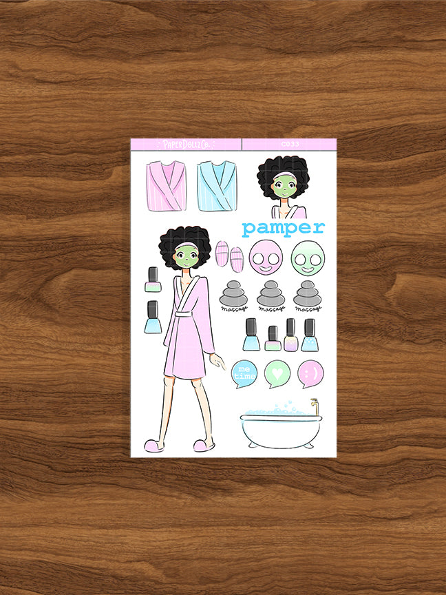 Pamper | Collection Sticker | C033