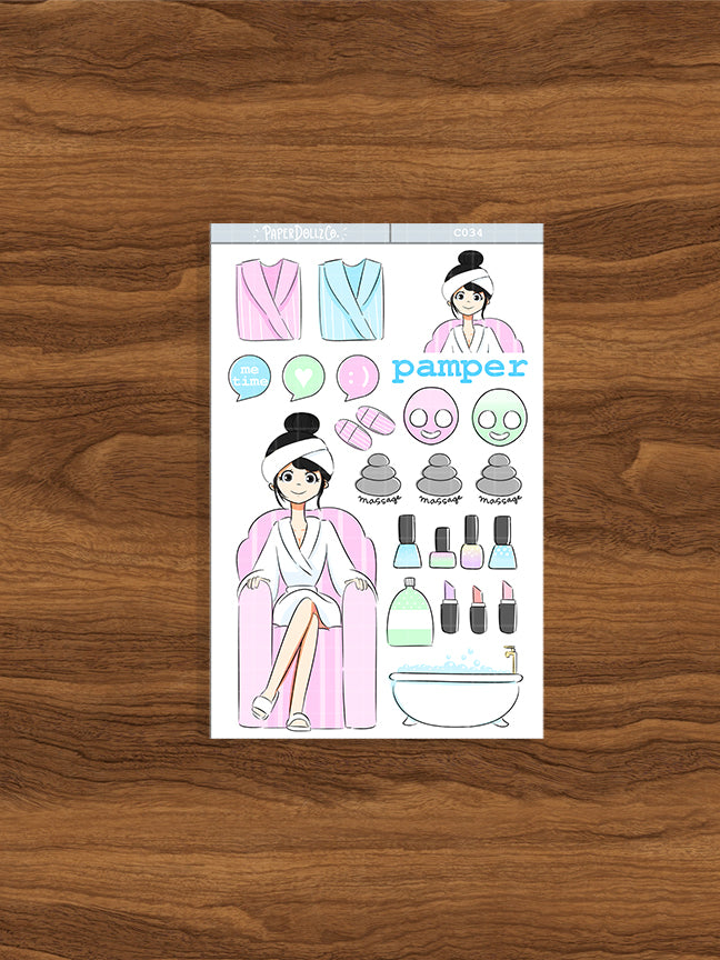 Pamper | Collection Sticker | C034
