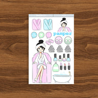 Pamper | Collection Sticker | C034