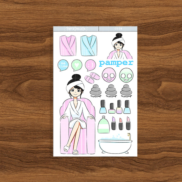 Pamper | Collection Sticker | C034