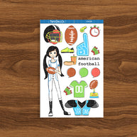 American Foot Ball | Collection Sticker | C035