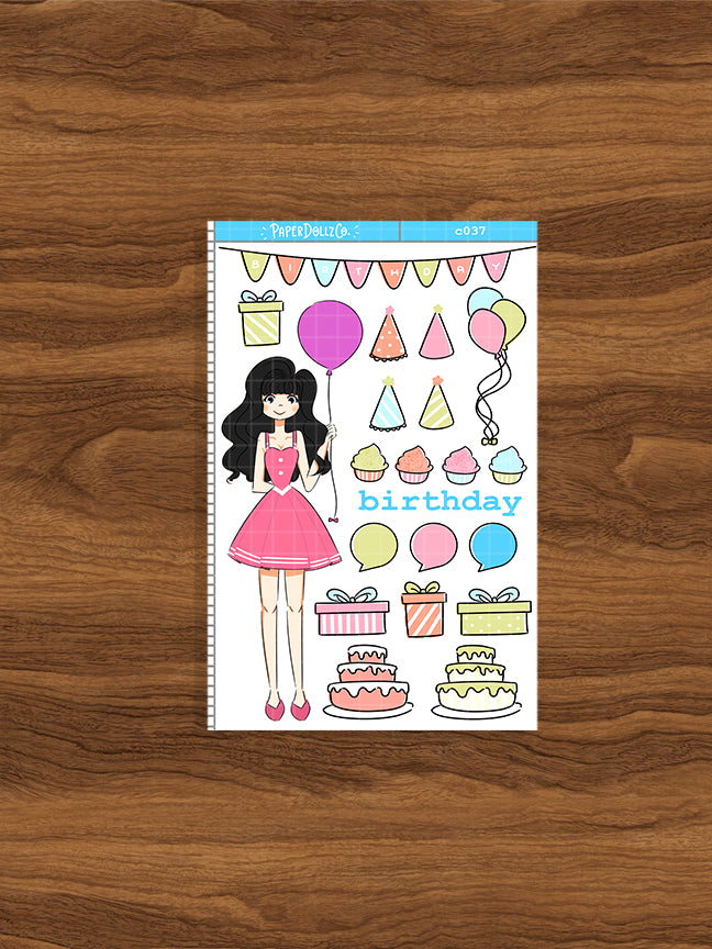 Birthday | Collection Sticker | C037