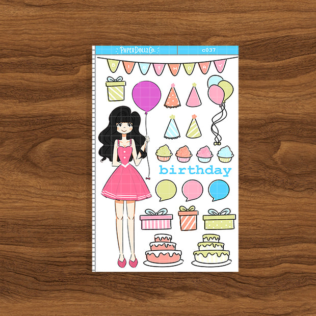 Birthday | Collection Sticker | C037
