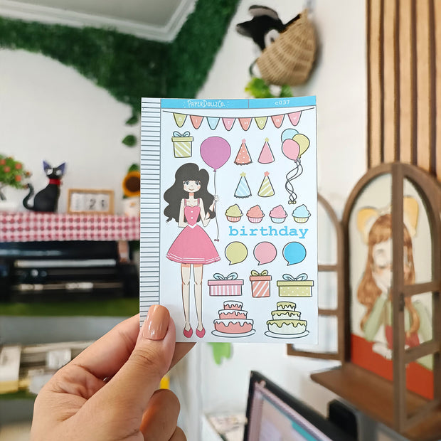 Birthday | Collection Sticker | C037