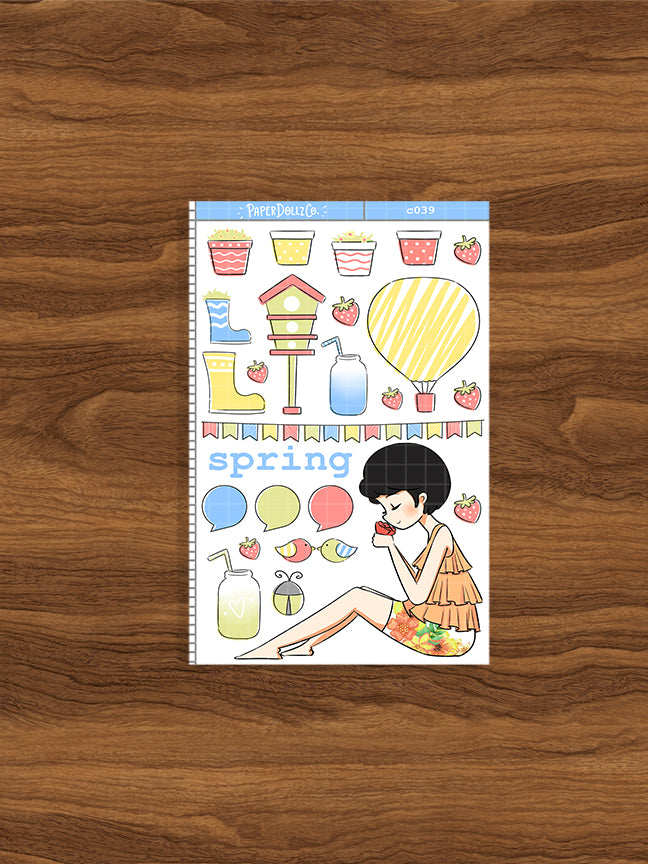 Spring | Collection Sticker | C039