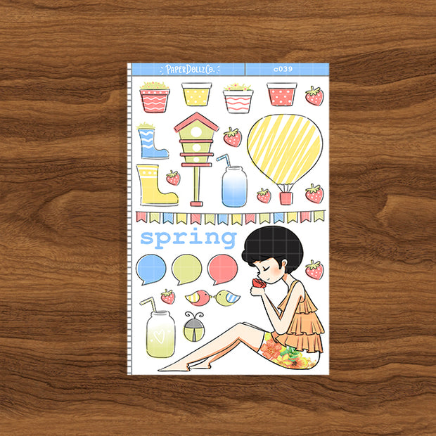 Spring | Collection Sticker | C039
